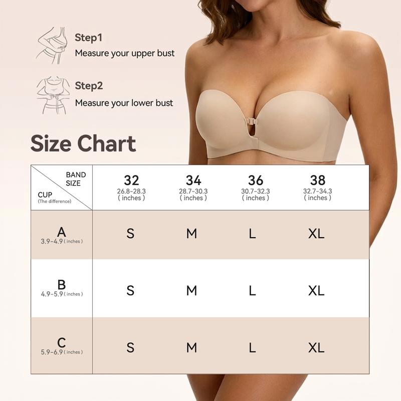 Sofynest™ Strapless Push-Up Bra