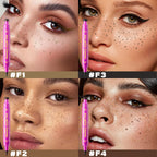 Dual-Head Freckle Stamp Eyeliner Pen