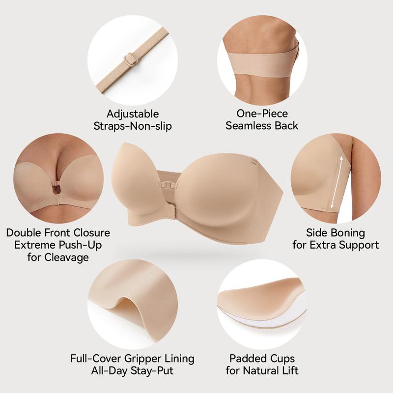 Sofynest™ Strapless Push-Up Bra
