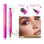 Dual-Head Freckle Stamp Eyeliner Pen