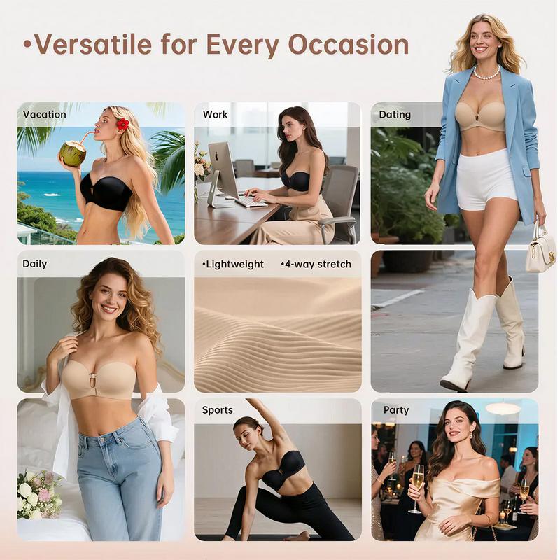 Sofynest™ Strapless Push-Up Bra